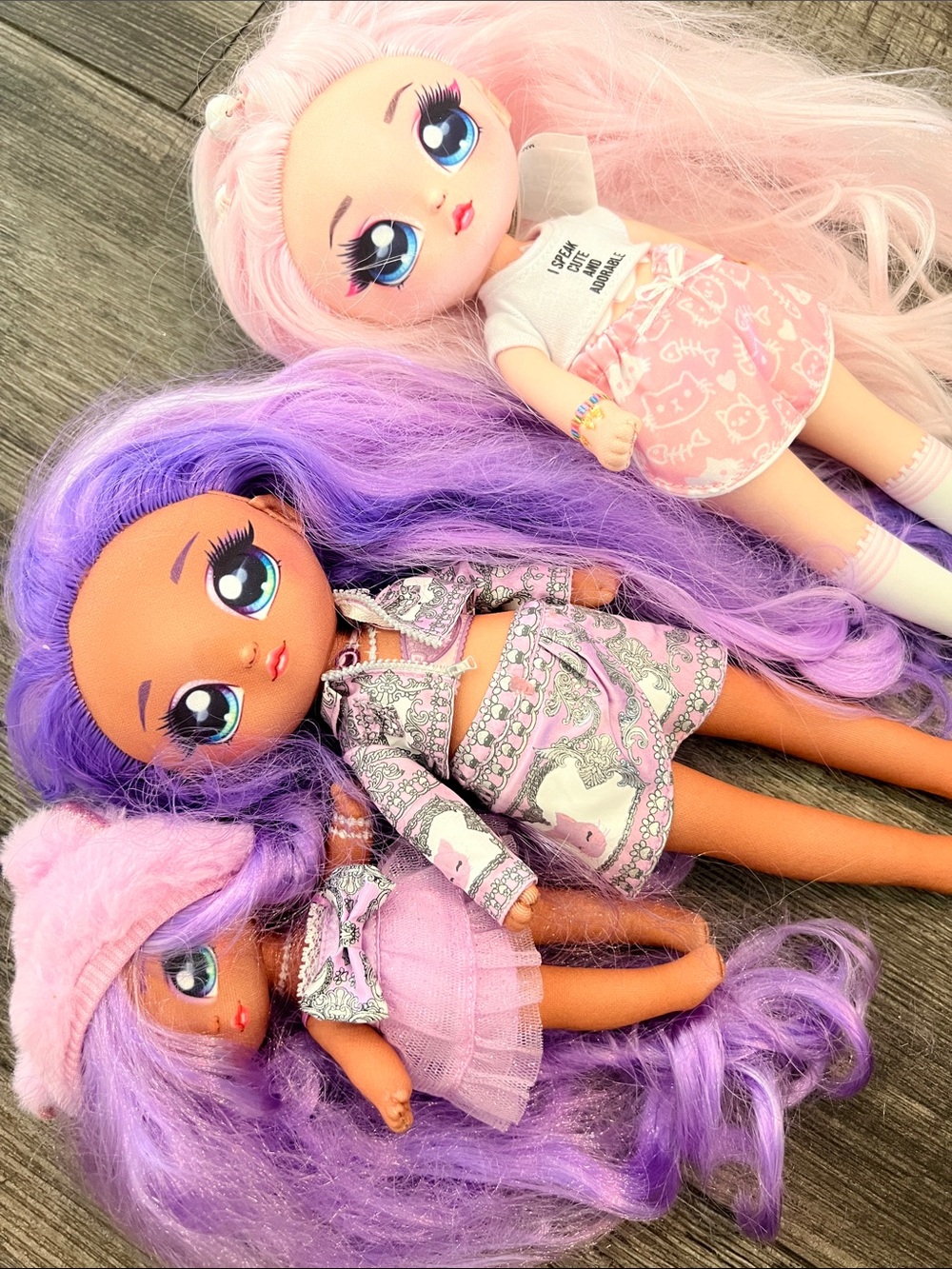 NaNaNa surprise Fashion Dolls Set of 3